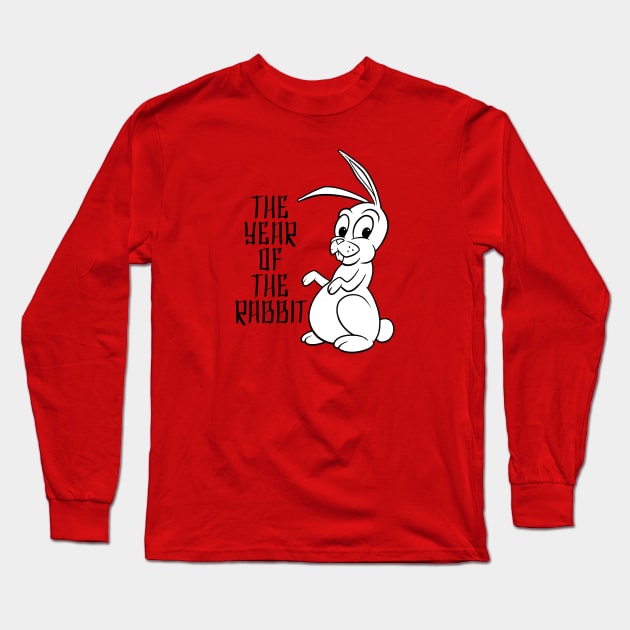 The Year of the Rabbit Long Sleeve T-Shirt by Generic Mascots